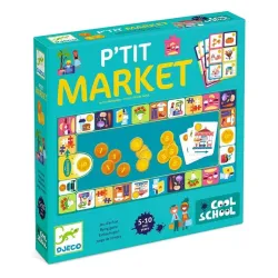 Lauamäng Djeco Cool school p'tit market DJ08533