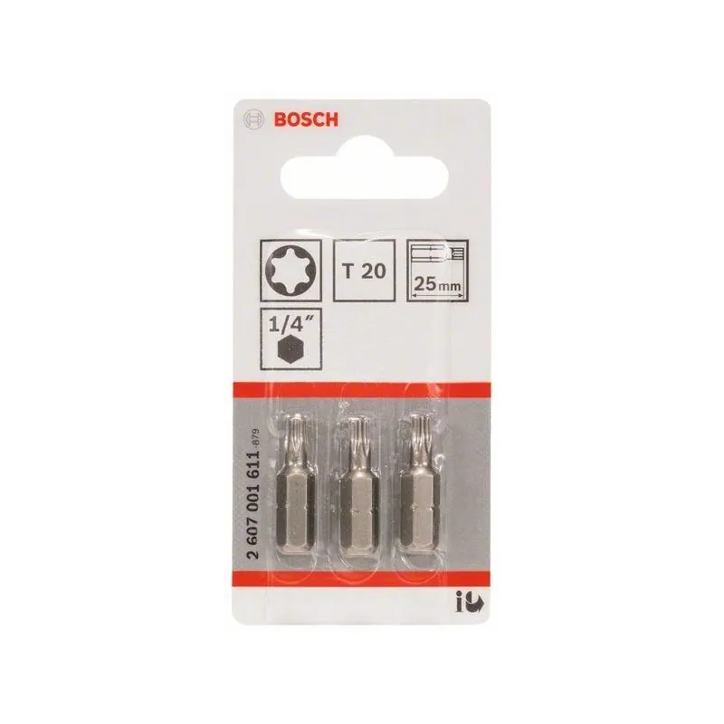 Uzgaļi skrūvēšanai tx 20 l25 3gb eh