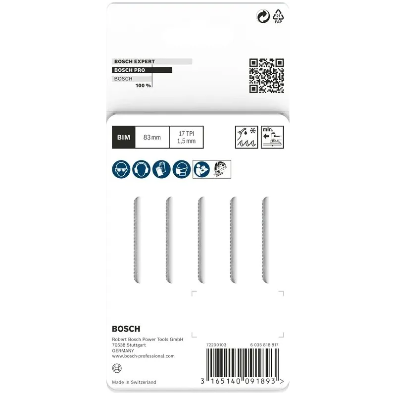 Asmeņi 5 figūrzāģa t 118 bof