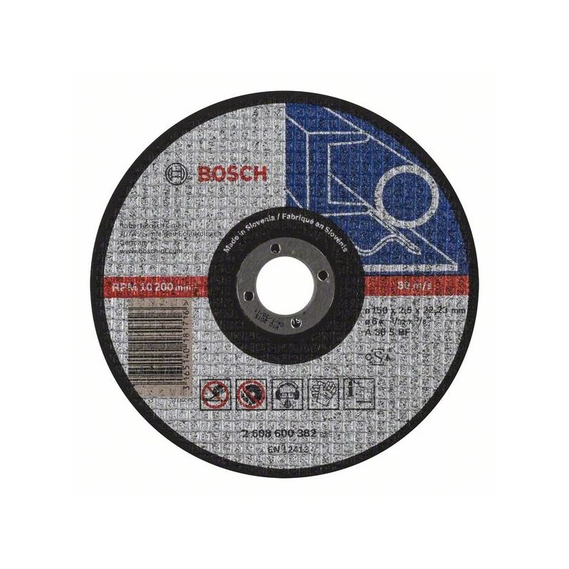 Griešanas ripa 150x22x2,5 mm, metālam