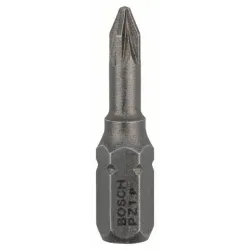 Bosch Extra Hard PZ1 Screwdriver Bits, 25 mm, 3 pcs