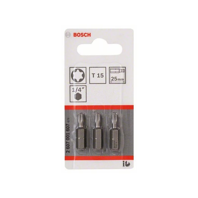 Uzgaļi skrūvēšanai tx 15 l25 3gb eh