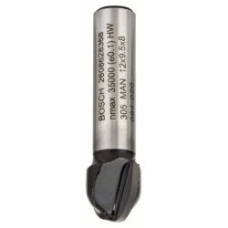 Divpus.pusap.frēze, HM R 6 mm, l 9,5 mm,kāts 8mm