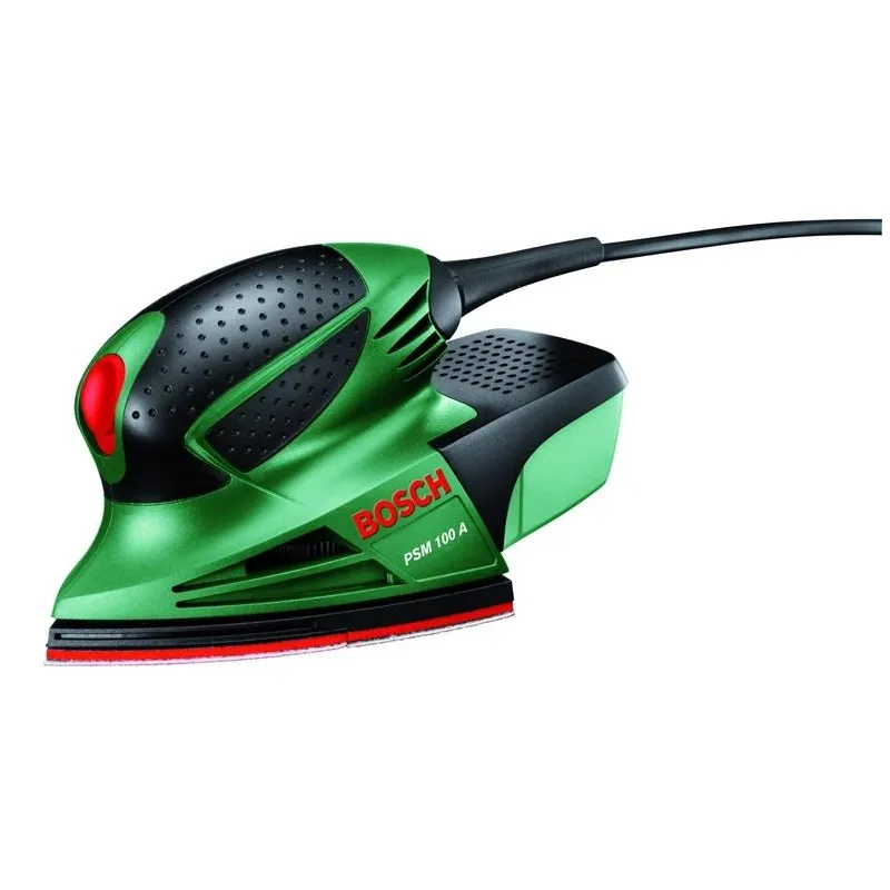 Elektriskā trīsstūra slīpmašīna Bosch Green PSM 100A, 0.9 kg, 100 W