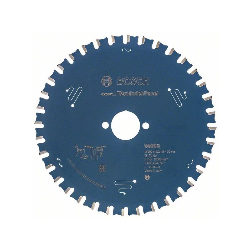 Ripzāģa disks SandwichPa 190 x 30 x 2.0-1.6 x 36