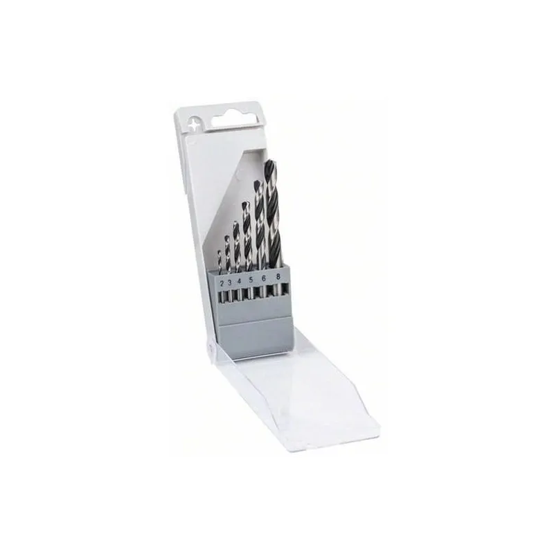 Urbju komplekts Bosch 2608577346, metāla, hss-r, taisne, 8 mm x 11.7 cm