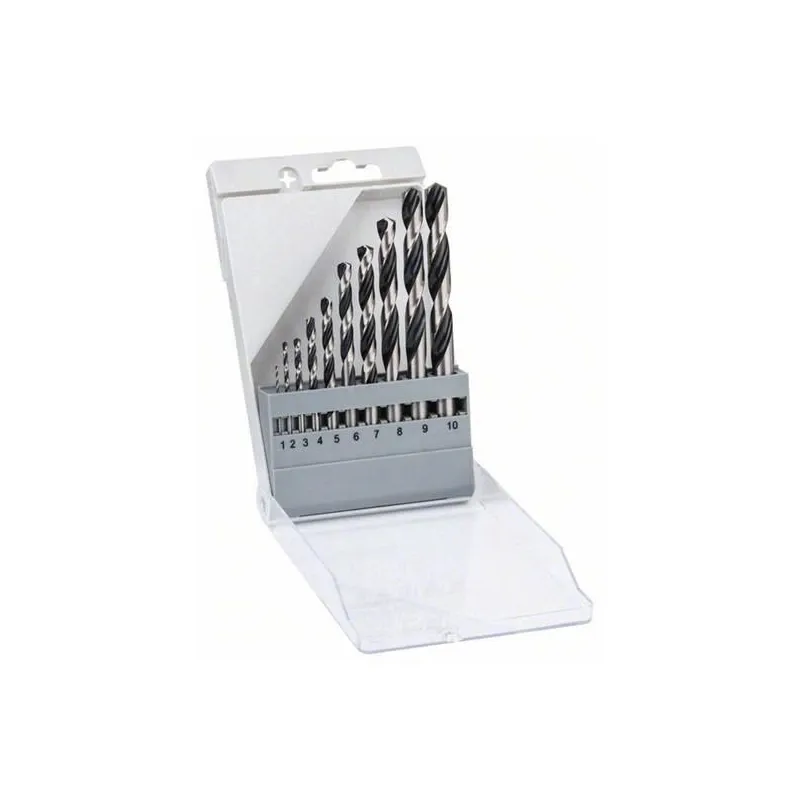 Urbju komplekts Bosch, metāla, hss-r, taisne, 10 mm x 13.3 cm