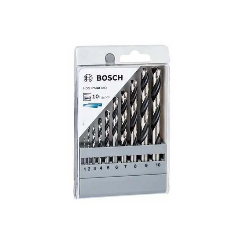 10 pointteq urbju komplekts metālam ,bosch,