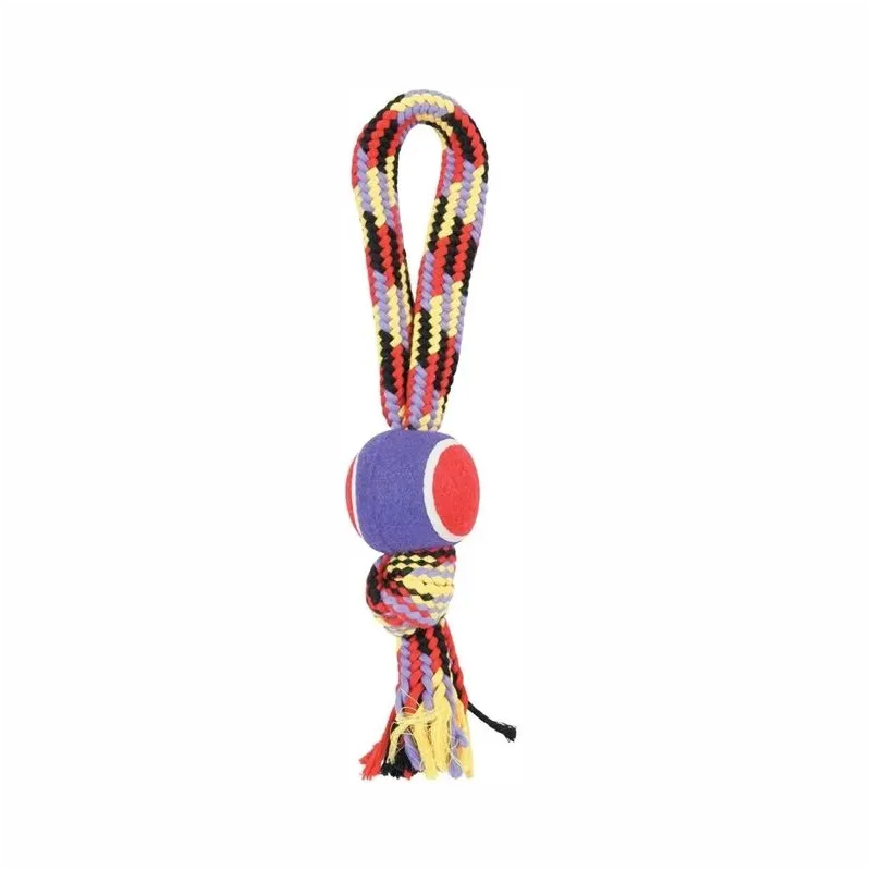 Rotaļlieta sunim, virves mantiņa Zolux Rope Toy, 40 cm, daudzkrāsaina