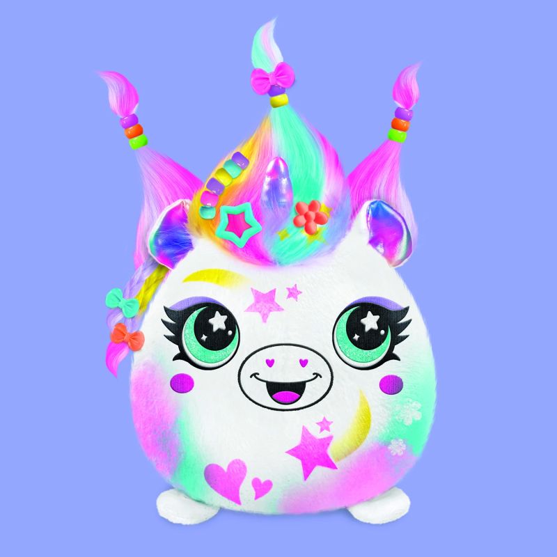 AIRBRUSH Matainā mīkstā rotaļlieta ar Airbrush Squish Pal