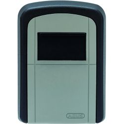 Sienas atslēgu seifs Abus. 3.9 x 8.75 x 12 cm. pelēka