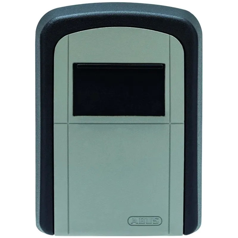 Sienas atslēgu seifs Abus, 3.9 x 8.75 x 12 cm, pelēka krās.