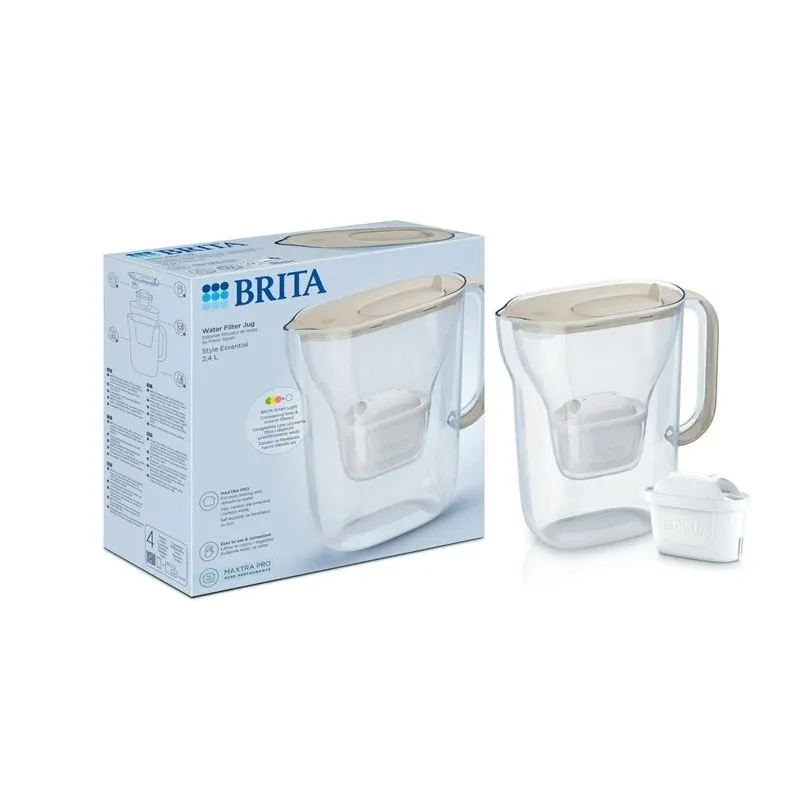 Vandens filtravimo indas Brita Style Essential, 2.4 l, smėlio sp.
