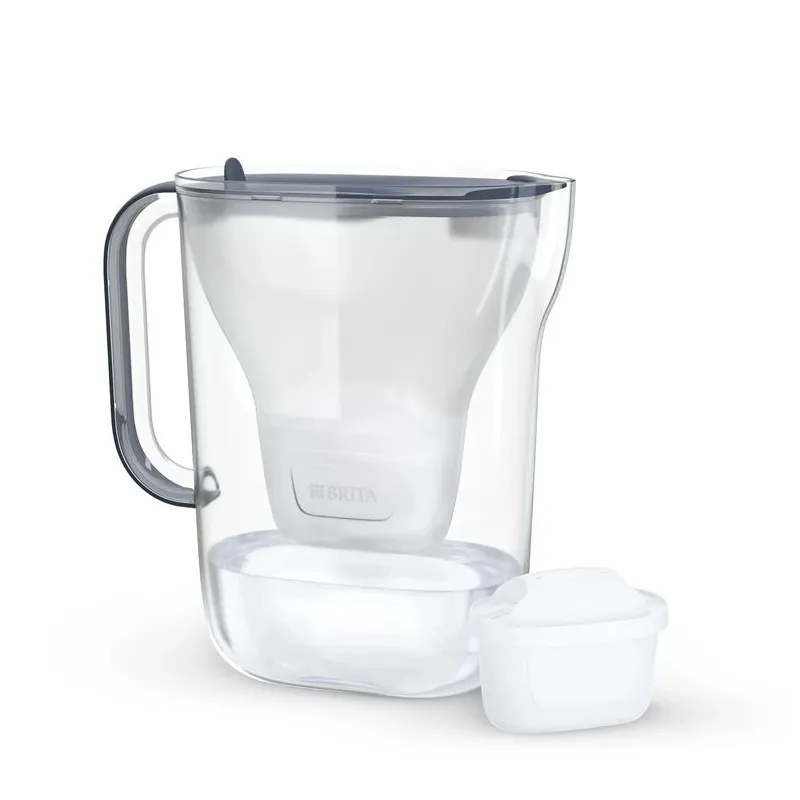 Ūdens filtra krūze Brita Style Essential, 2.4 l, akmens pelēka