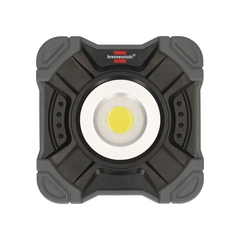 Prožektors bez kustības sensora, brīvi stāvošs Brennenstuhl, 1000 lm, 6500 °K, IP54, melna