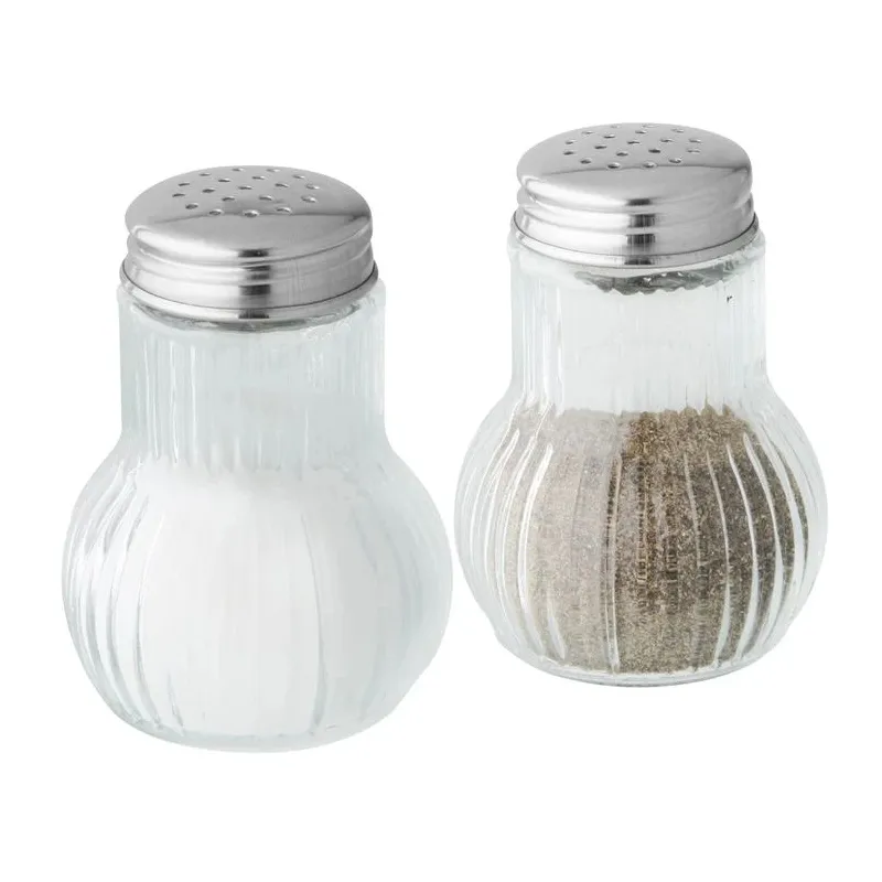 Sāls un piparu trauka komplekts 46959, caurspīdīga