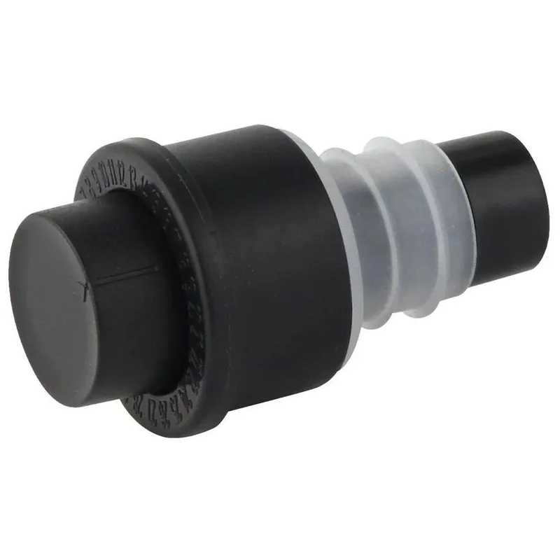 Pudeles korķis 49605, melna