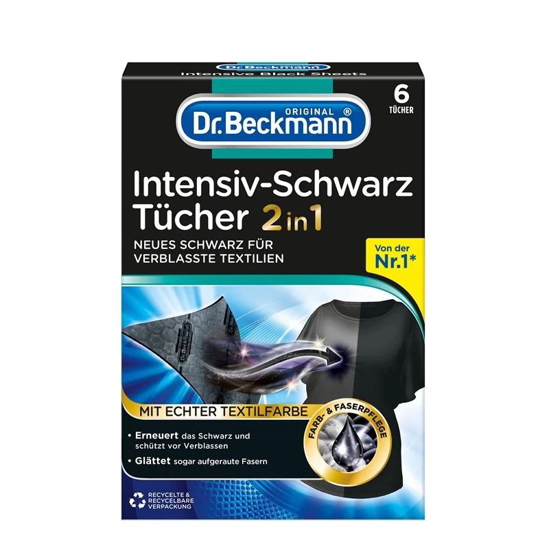 Lupatiņas veļas mašīnām Dr. Beckmann 2in1 6pcs