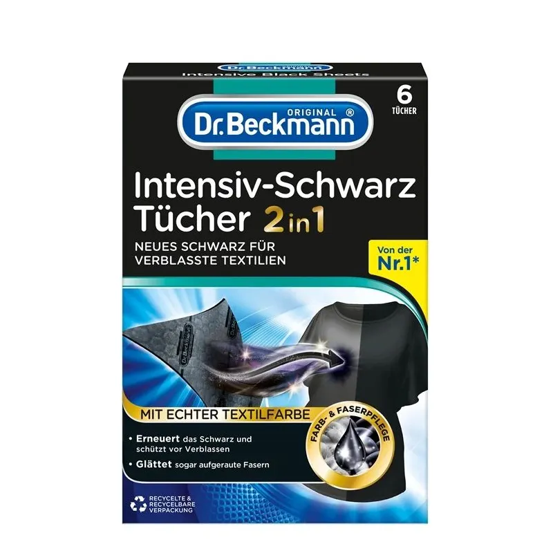 Lupatiņas veļas mašīnām Dr. Beckmann 2in1 6pcs