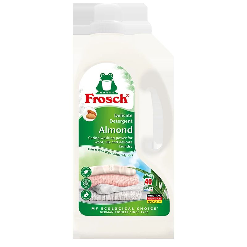 Šķidrs mazgāšanas līdzeklis Frosch Wool and silk. 1.5 l