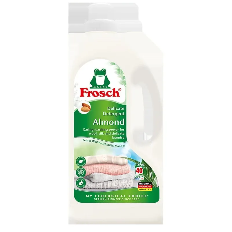 Šķidrs mazgāšanas līdzeklis Frosch Wool and silk. 1.5 l