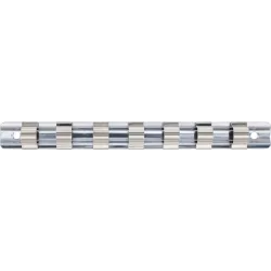 Socket Rail with 7 Clips - 12.5 mm ,1-2,