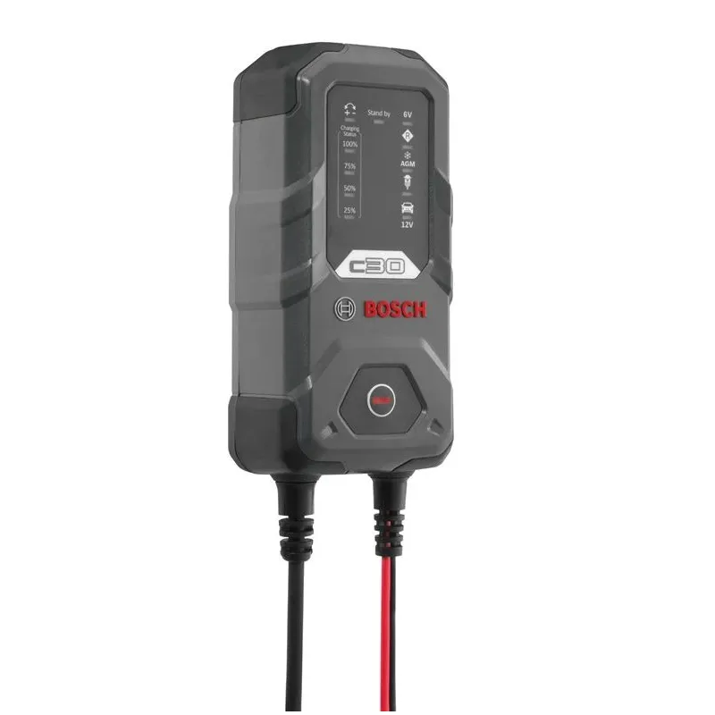 Lādētājs Bosch C30, 6 - 12 V, 3.8 A