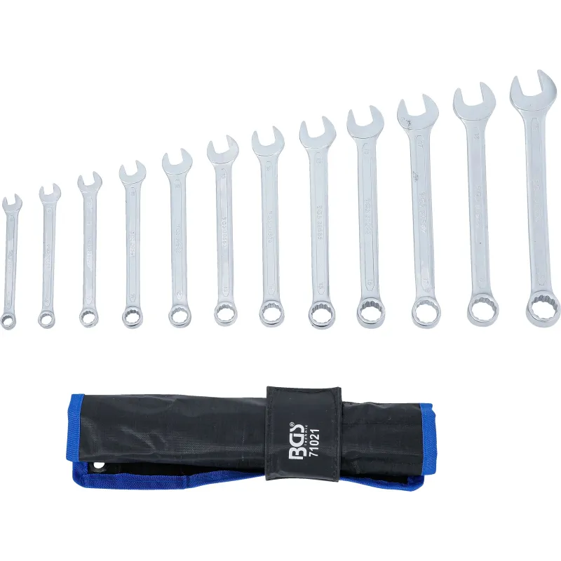 Kombinēto atslēgu komplekts - 8 - 19 mm - 12 gab.