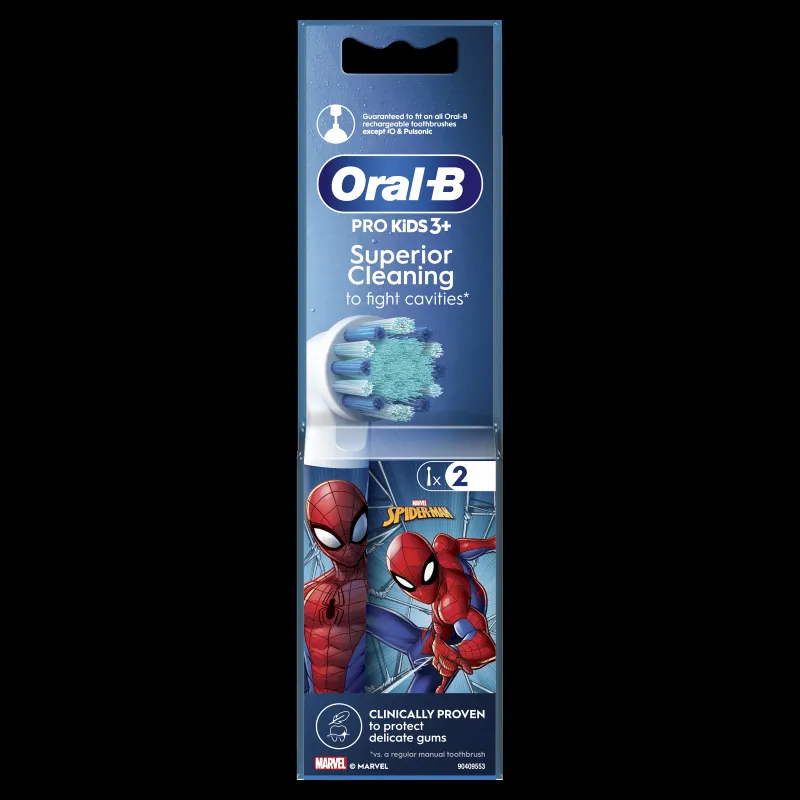 EB10-2 Spiderman Elektrinio Dantų Šepetėlio Galvutės