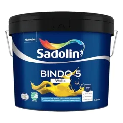 Värv Sadolin Bindo 5, valge v., 9 l