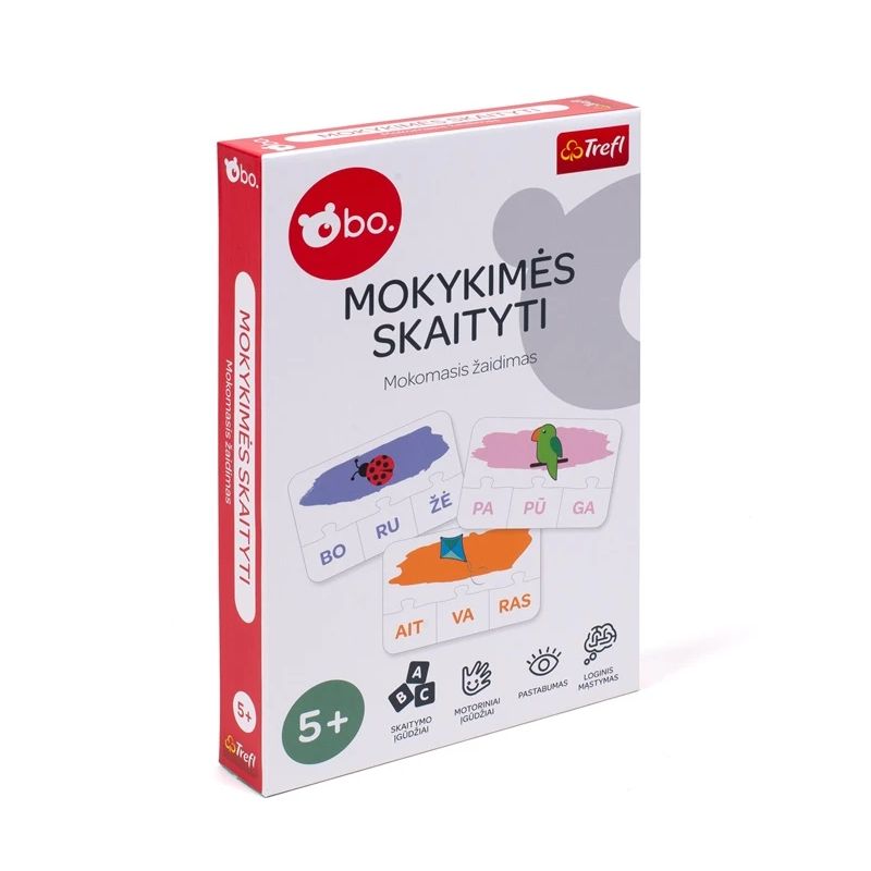 bo. izglītojoša galda spēle "Zilbes", latviešu valodā