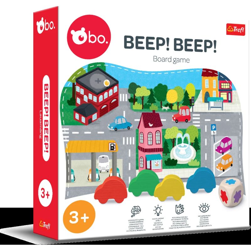 bo. Galda spēle "Beep! Beep!"
