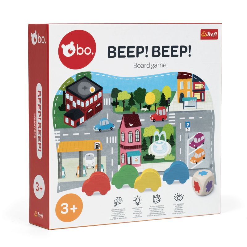 bo. Galda spēle "Beep! Beep!"