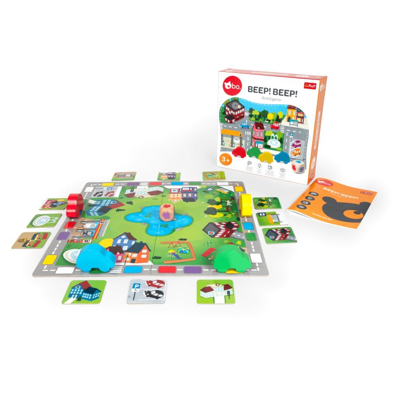 bo. Galda spēle "Beep! Beep!"