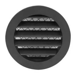 Ventiliacijos grotelės Europlast MRA100A, aliuminis, 100 mm