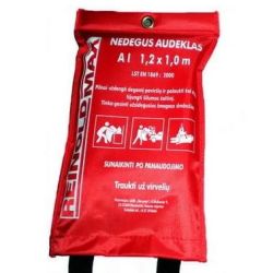 Ugunsdzēsības audekls 1.2x1.0 m