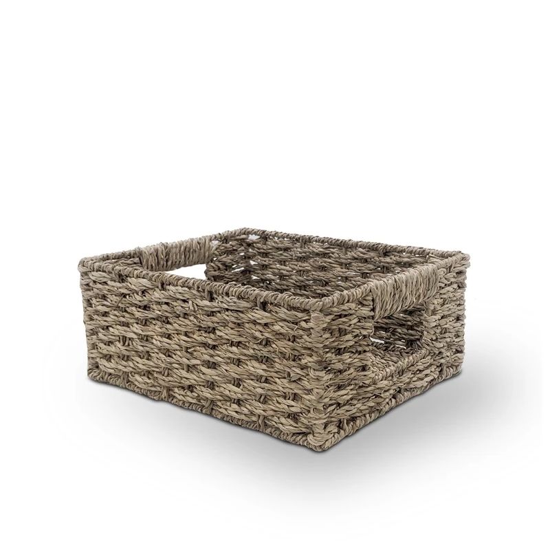 Krepšelis Domoletti su rankenomis. 25x20 cm