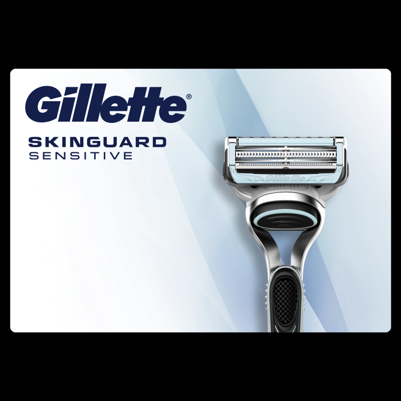 Gillette SkinGuard Skuvekļa Asmeņi Vīriešiem, 8 Rezerves Asmeņi