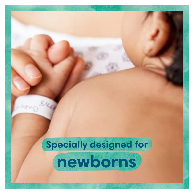 Pampers Harmonie New Baby Mitrās Salvetes Mazuļiem, 4 Lepakojumā, 184 Mitrās Salvetes