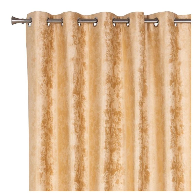 Nakts aizkari Domoletti FES, dzeltena, 200 cm x 260 cm