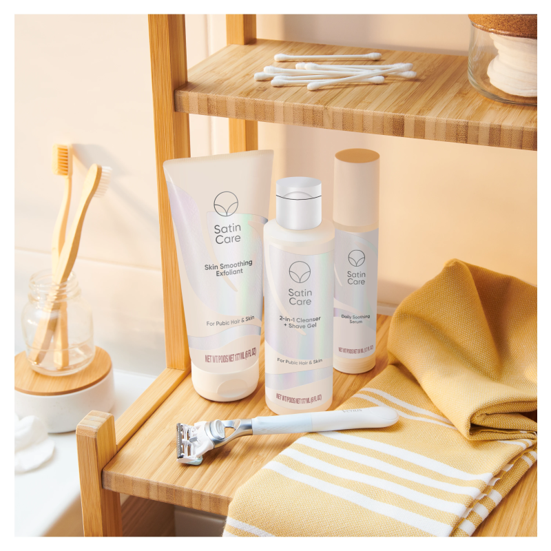 Gillette Venus Satin Care Kaunuma Apmatojumam Un Ādai, Skuveklis Sievietēm