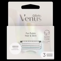 Gillette Venus Satin Care Women's Shaving Blades, 3 pcs