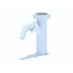 Veļas mašīnas atzars Aniplast M140 1½''. D40mm