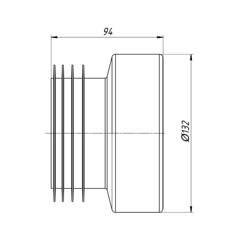 Mova Ani Plast, balta sp., 94 mm