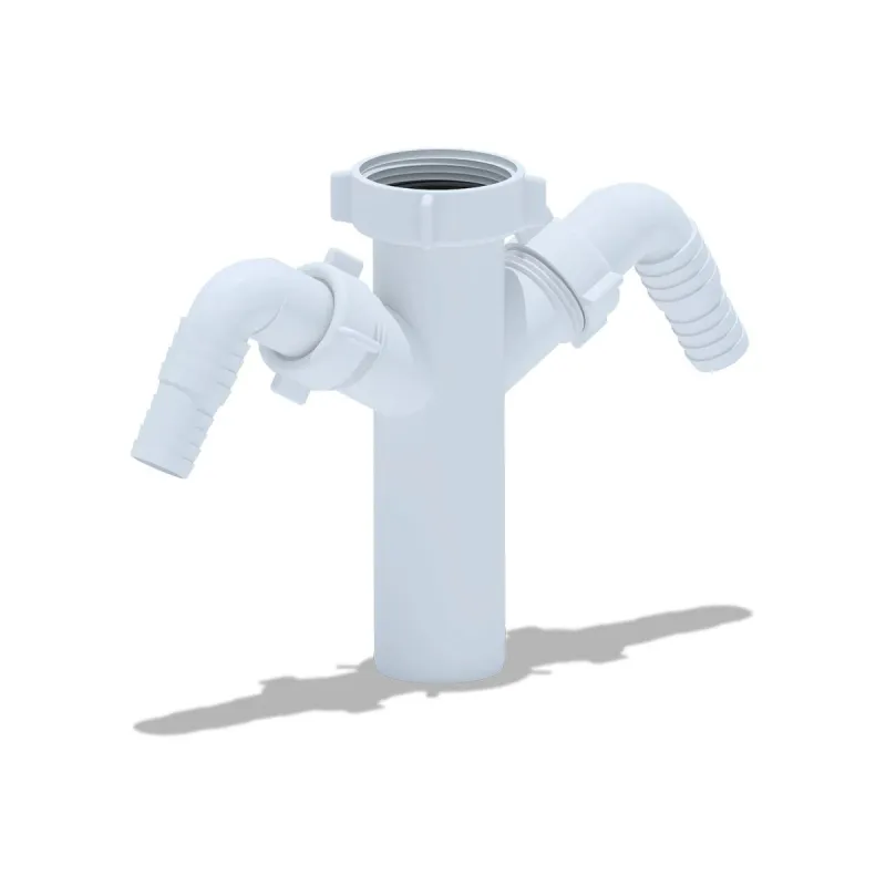 Atzars veļas mazgājamā mašīna-trauku mazgājamai mašīnai Ani Plast, 40 mm, balta krās.