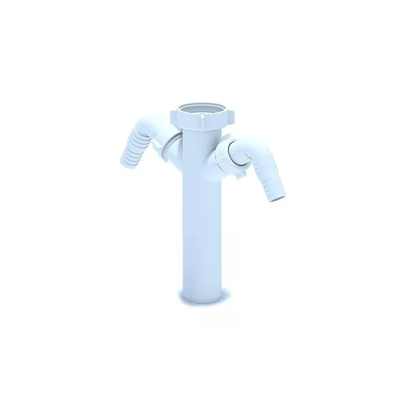 Atzars veļas mazgājamā mašīna-trauku mazgājamai mašīnai Ani Plast, 40 mm, balta krās.