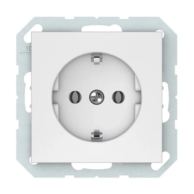 Kontaktligzda Vilma QR1000 RP16-002-02, Iezemēta rozete, matēta balta krās.