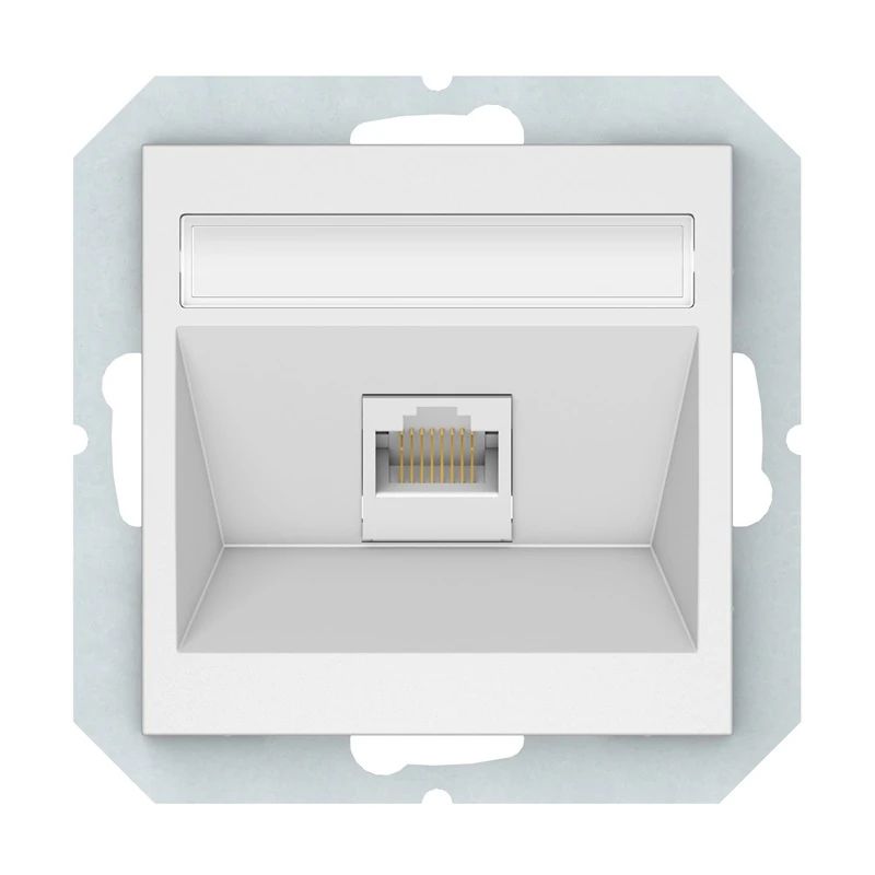 Datora ligzda VILMA QR1000, mat. balta krāsa