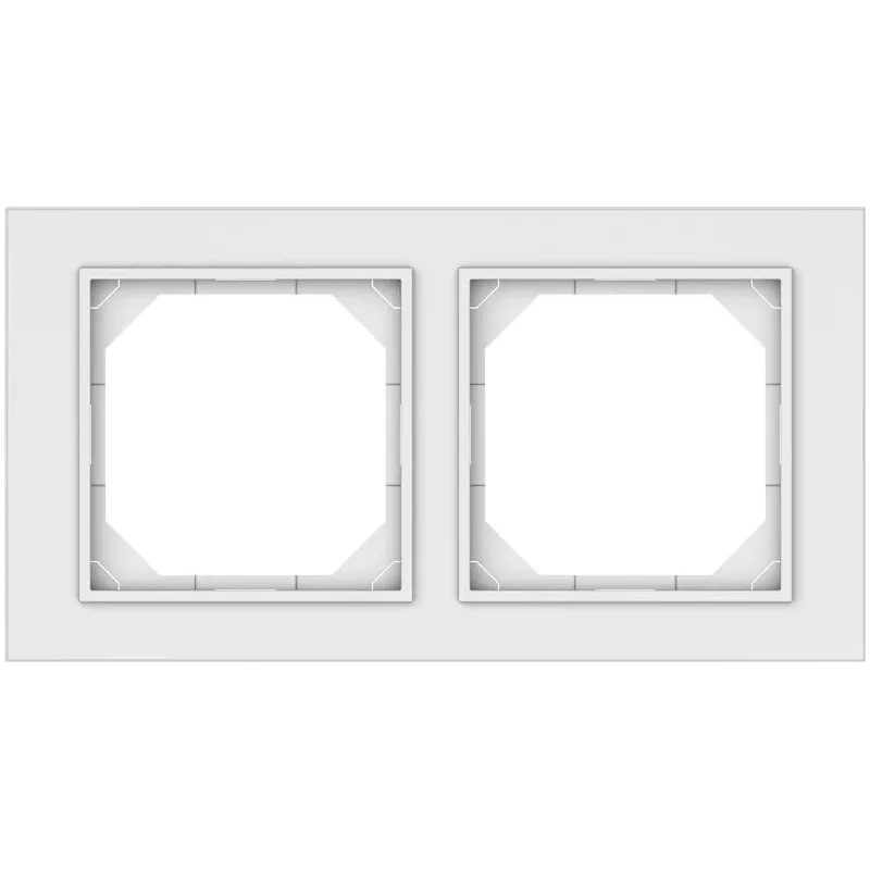 Rāmis 2PL Vilma QR1000, matēta balta krās.