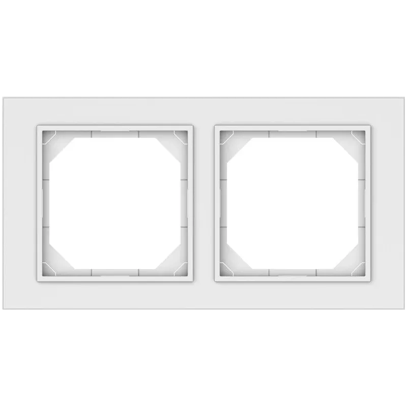 Rāmis 2PL Vilma QR1000, matēta balta krās.